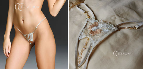 Opalys open thong Open G-string - lolaluna.com